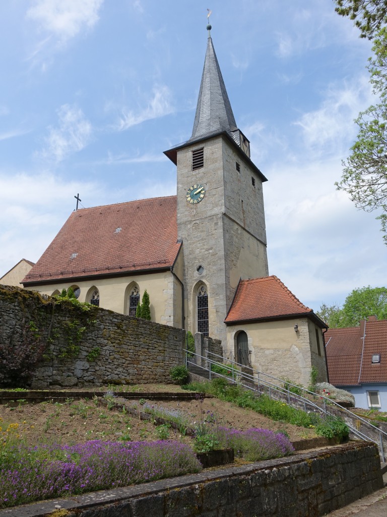 Ev. St. Nikolaus Kirche in Lichtel bei Creglingen (14.05.2015)