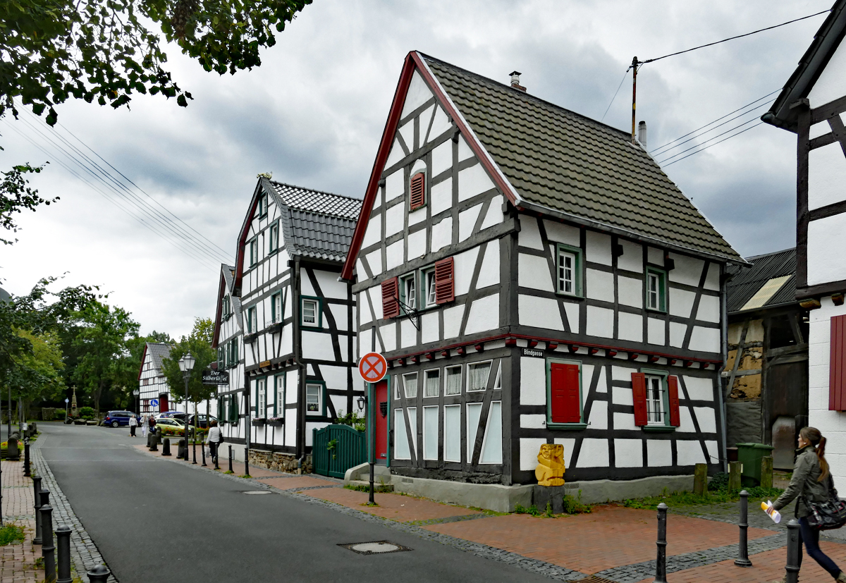 Fachwerkhuser in Rheinbach an der Bachstrasse - 06.09.2017