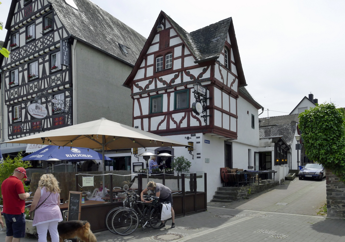 Fachwerkhaus  Weinstube Altes Zollhaus  in Bad Breisig - 21.05.2018