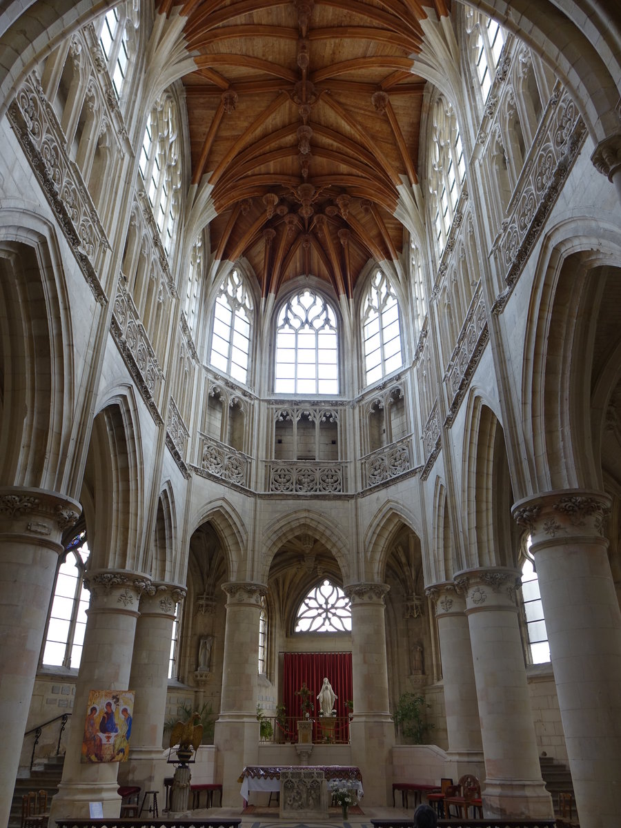 Falaise, Chor der St. Trinite Kirche (12.07.2016)