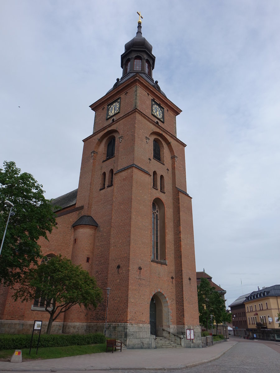 Falun, Kristine Kyrka, erbaut bis 1642 durch Hans Frster (15.06.2017)