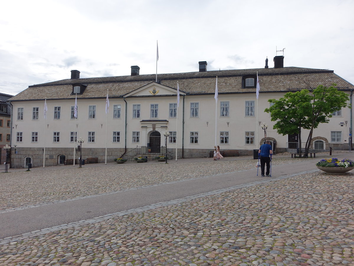Falun, Rathaus am Stora Torget, erbaut im 17. Jahrhundert (15.06.2017)