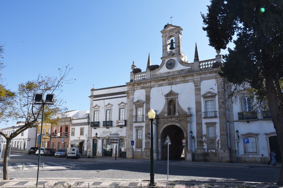 FARO, 07.02.2022, Arco da Vila, das Eingangstor zur sehenswerten Altstadt