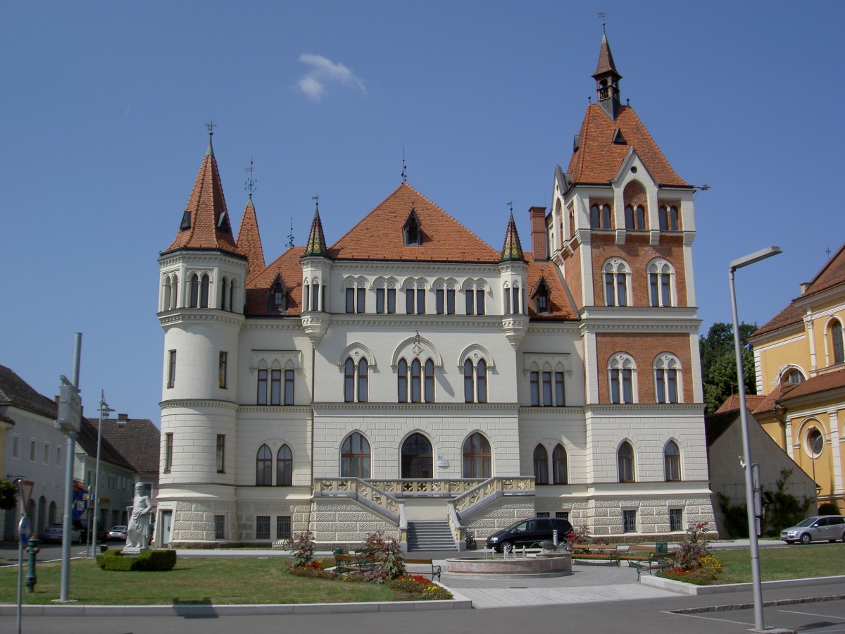 Feldbach, Villa Hold, Kirchenplatz 4, heute Musikschule (21.08.2013)