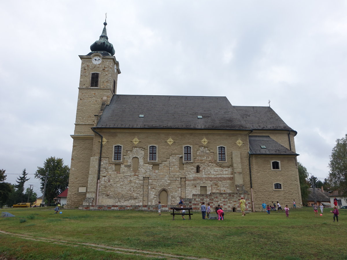 Feldebr, Pfarrkirche St. Martin, erbaut um 1750 (04.09.2018)