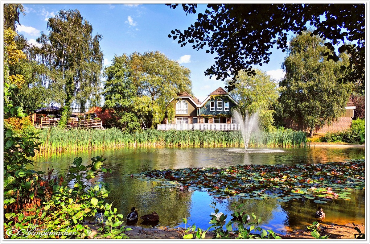 Ferienpark Eurostrand Fintel im Kreis Rotenburg, an der Kreisgrenze zum Heidekreis. September 2012.