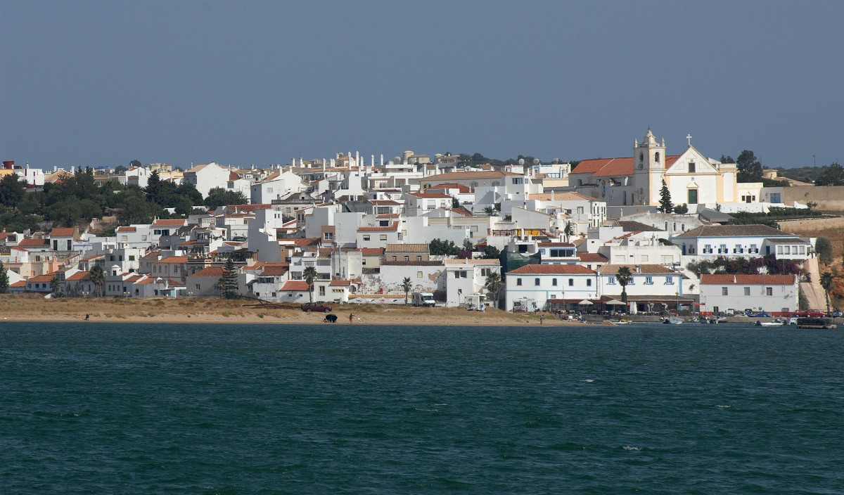 Ferragudo bei Portimo. Aufnahmedatum: 21. Juli 2010.