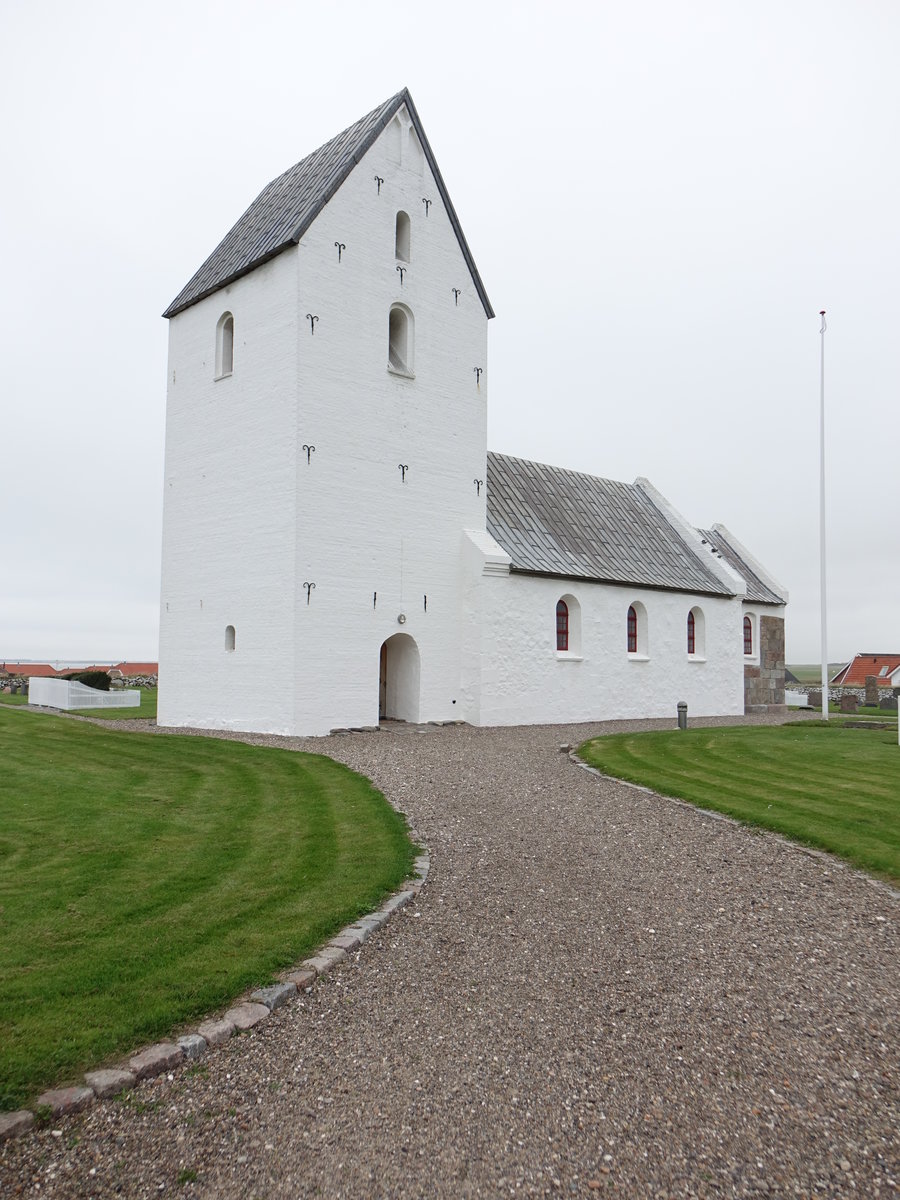 Ferring,  romanische Ev. Kirche, erbaut im 12. Jahrhundert (19.09.2020)