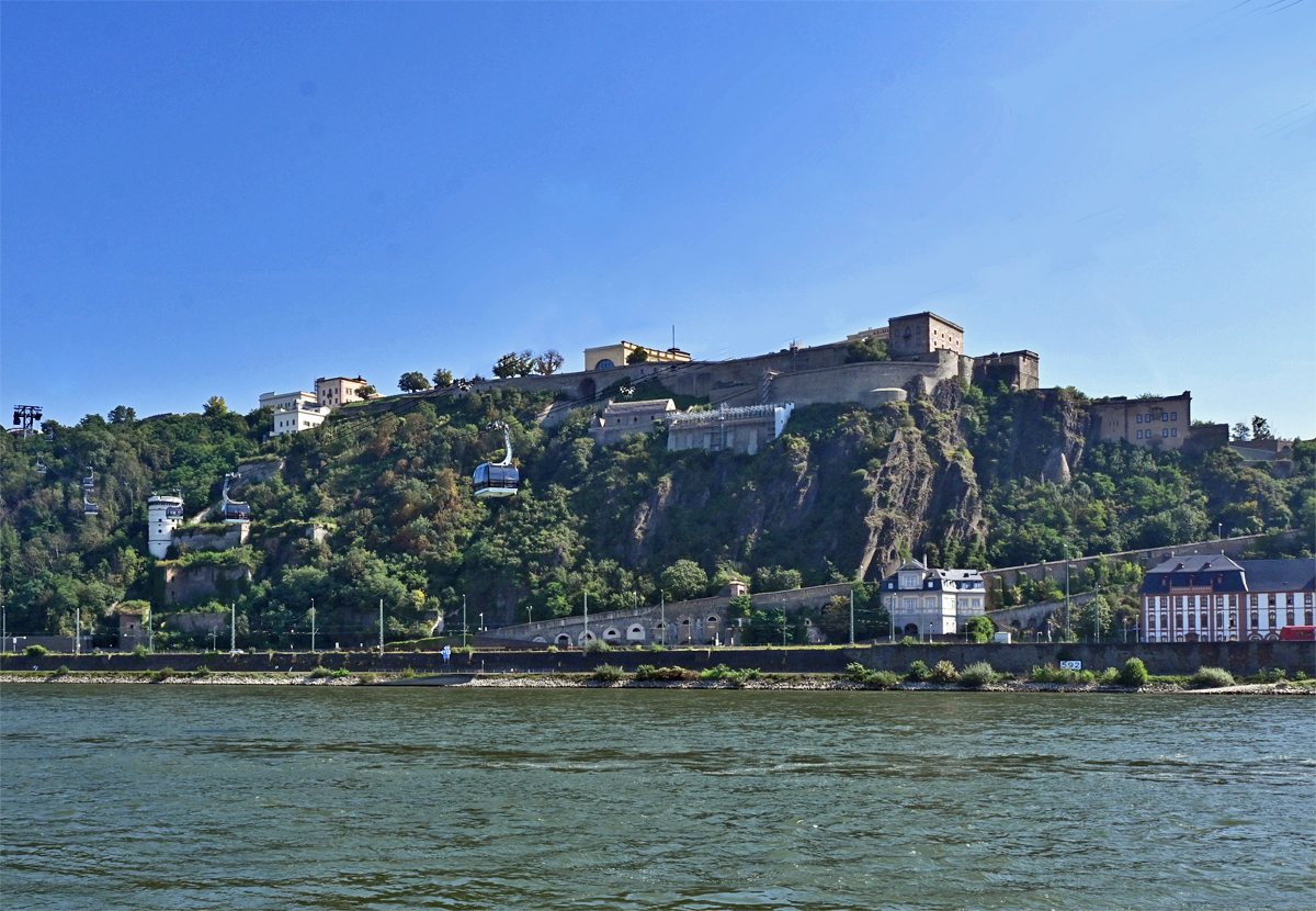Festung Ehrenbreitstein in Koblenz - 08.09.2021