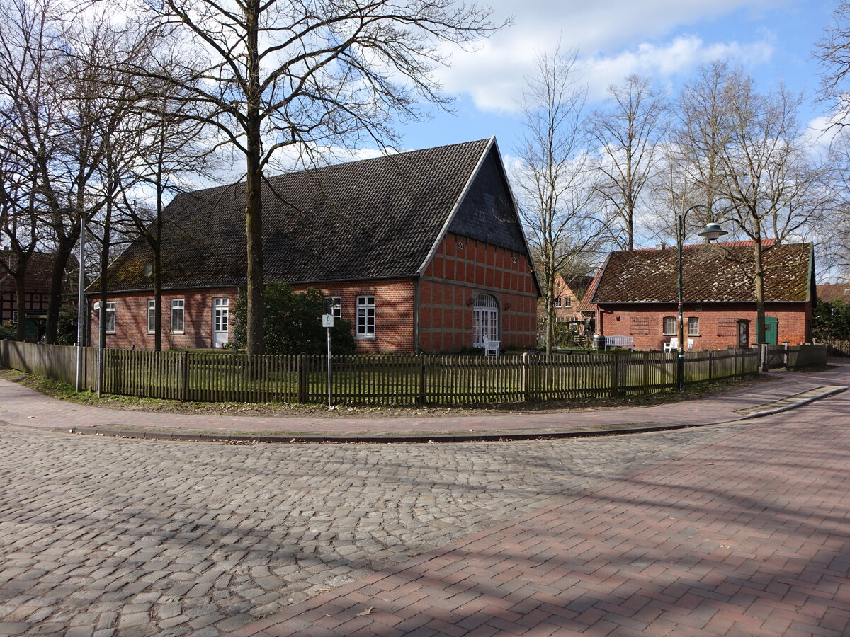 Fischerhude, Heimathaus in der Kirchstra�e (27.03.2026)