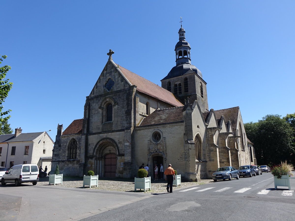 Fismes, Kirche Saint-Macre aus dem 12. Jahrhundert (17.07.2016)