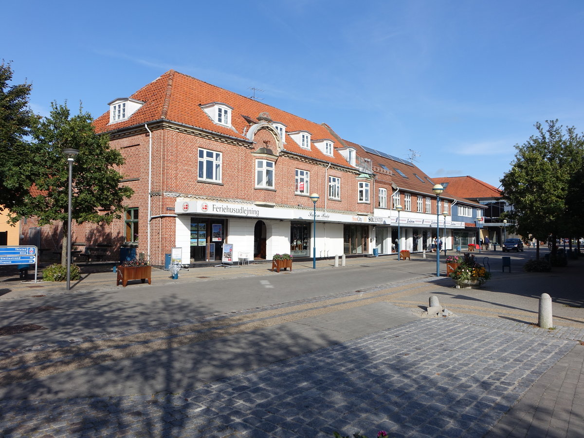 Fjerritslev, Huser in der Ostergade Strae (19.09.2020)