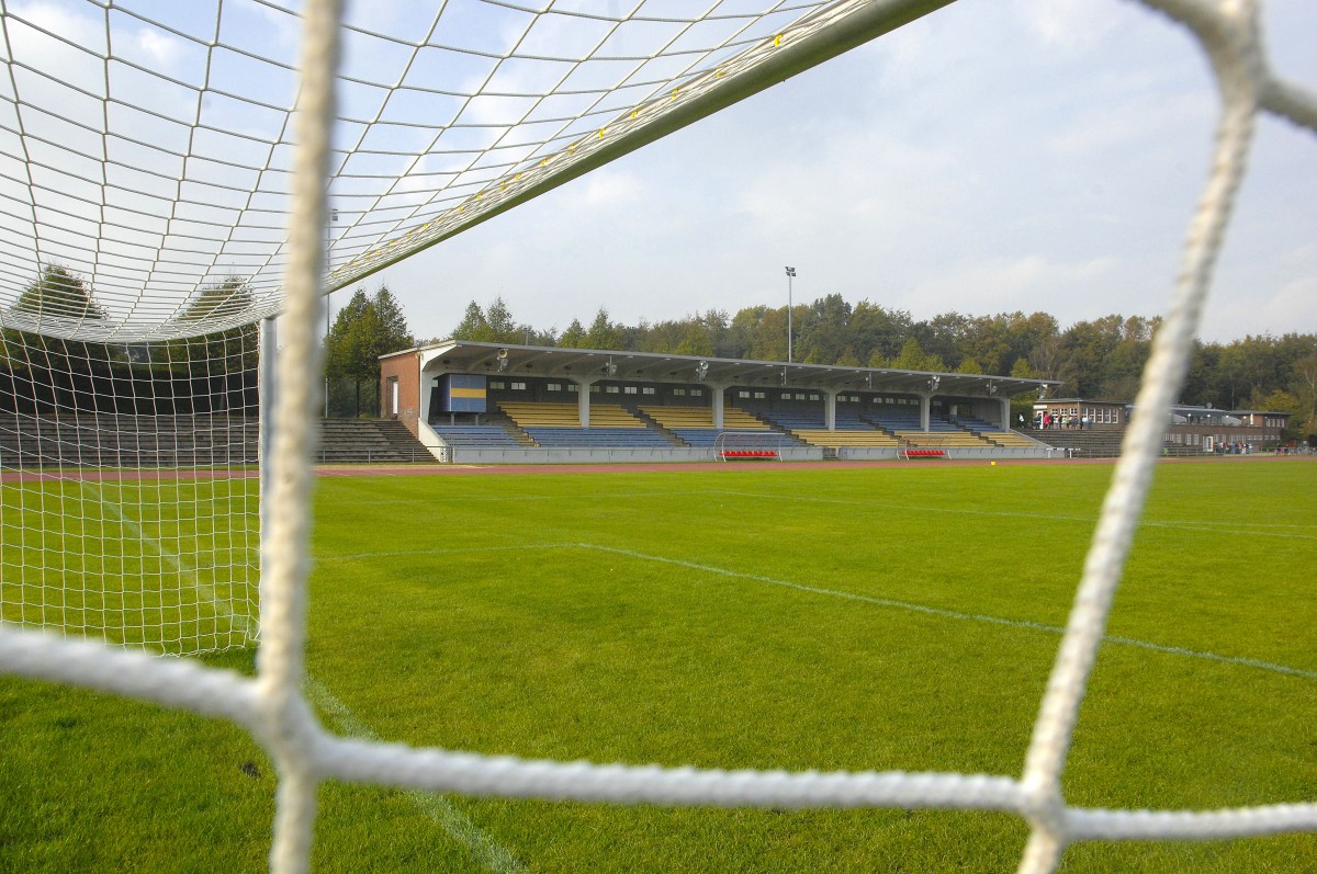 Flensburger Stadion. Aufnahme: September 2012.