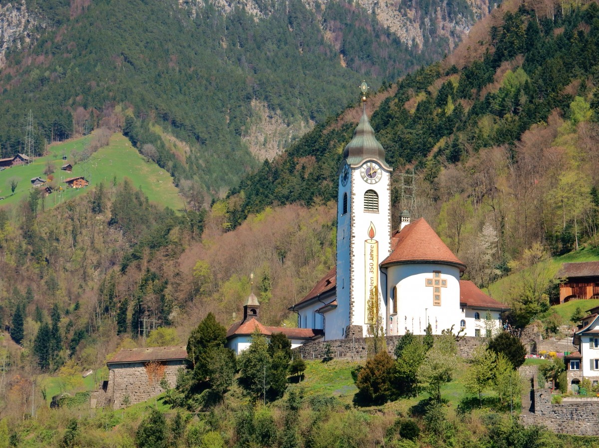 Flelen, Pfarrkirche Herz Jesu (Baujahr 1910-1912) - 22.04.2015