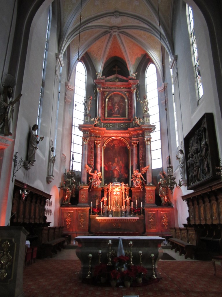 Forchheim, Hochaltar von 1698 der St. Martin Kirche (09.02.2014) 