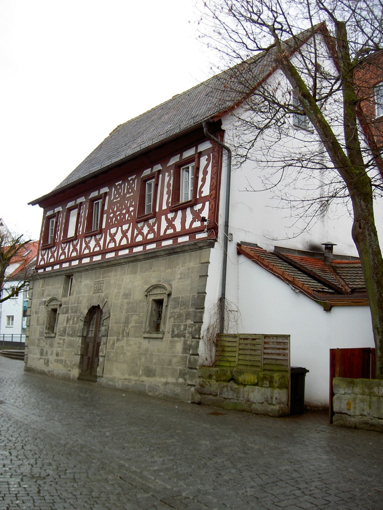 Forchheim, Schiefes Haus oder Kammerers Mhle (09.02.2014)