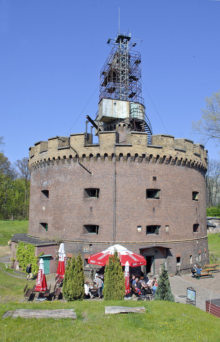 Fort Aniola (Engelsburg Swinemnde – Werk III) in Świnoujście. Aufnahme: 6. Mai 2016.