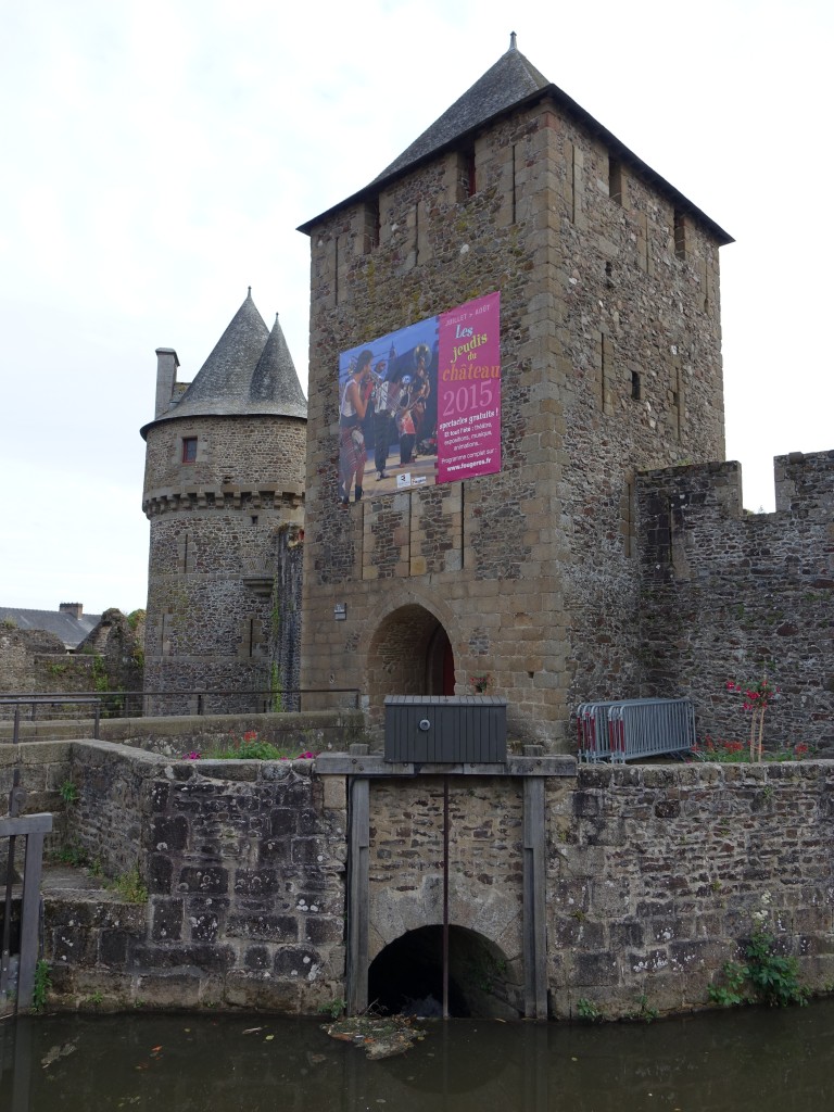 Fougeres, Tour la Haye Saint Hilaire der Festung (12.07.2015)