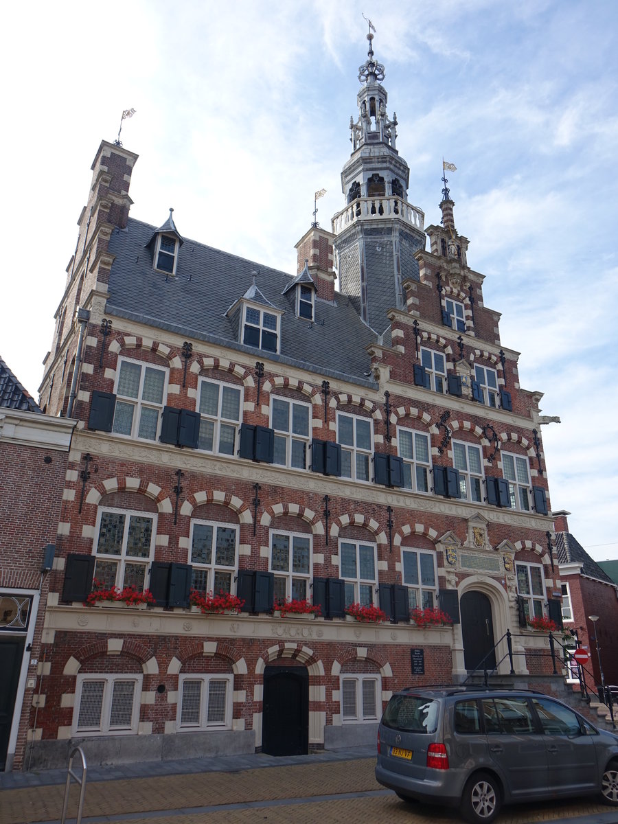 Franeker, Stadhuis, Renaissancegebude erbaut von 1591 bis 1594 (26.07.2017)