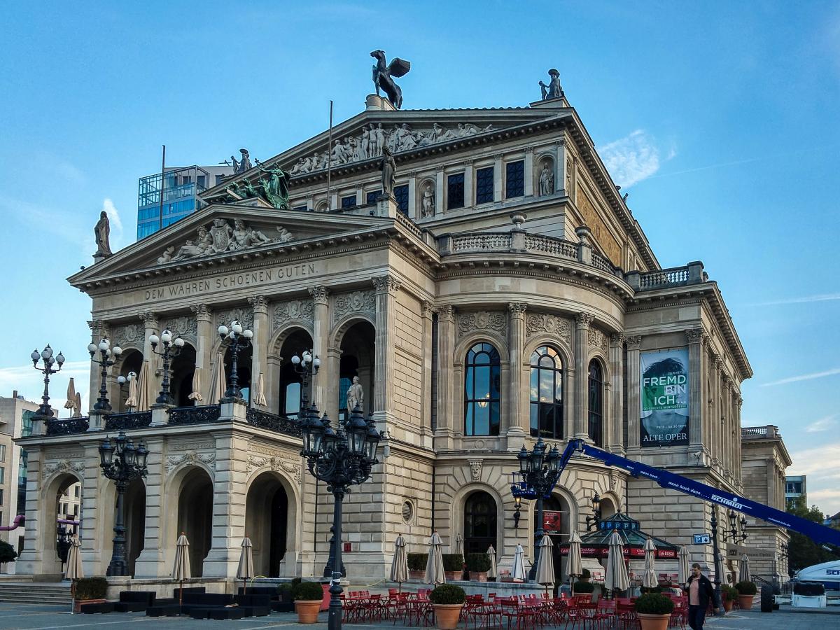 Frankfurt am Main, Alte Oper. Aufnahmedatum: 22.09.2017.