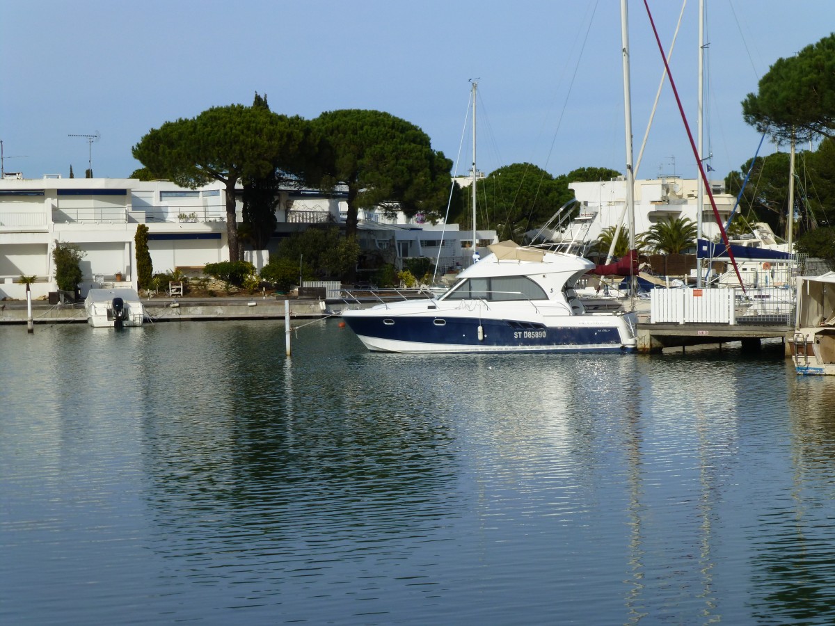 Frankreich, Languedoc, Hrault, Port Camargue. 11.02.2014