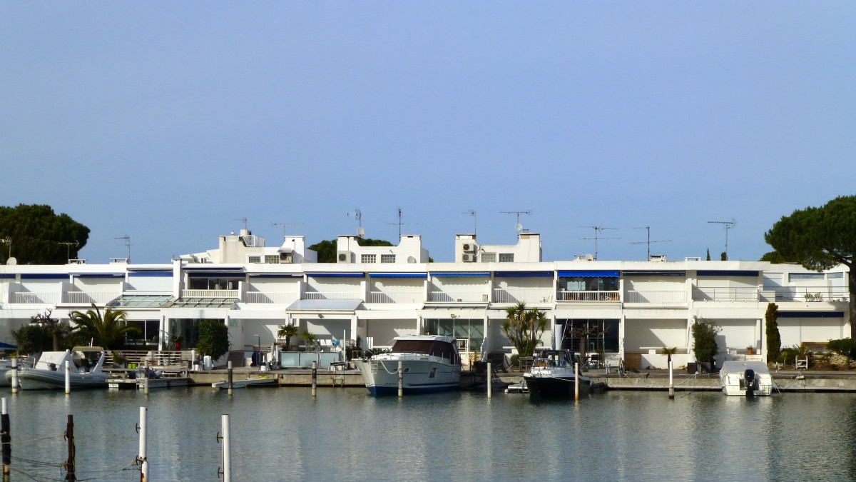 Frankreich, Languedoc, Hrault, Port Camargue. 11.02.2014