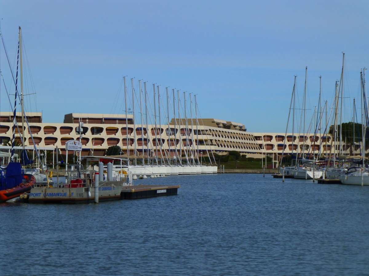 Frankreich, Languedoc, Hrault, Port Camargue. 11.02.2014