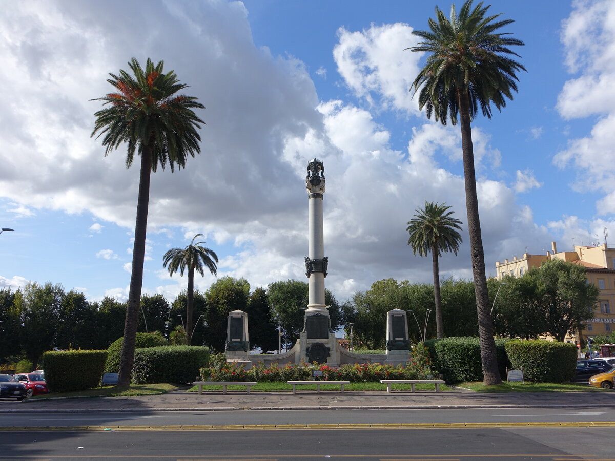 Frascati, Brunnen an der Piazza Guglielmo Marconi (19.09.2022)