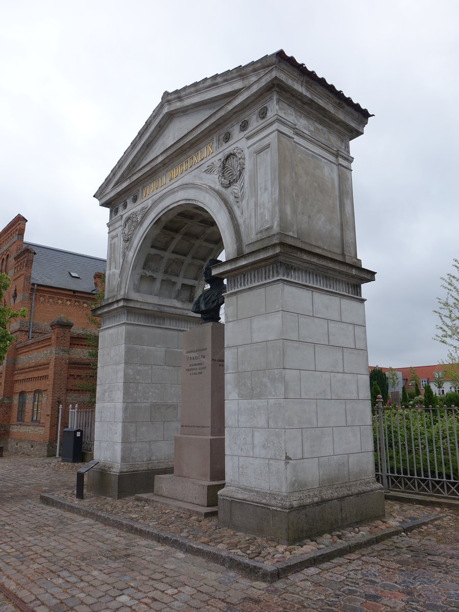 Fredericia, Prinzentor am Prinsenport, erbaut 1752 (21.07.2019)