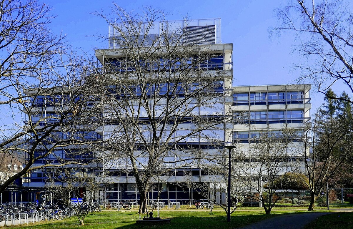 Freiburg, die Fakultät für Biologie der Universität Freiburg, März 2022