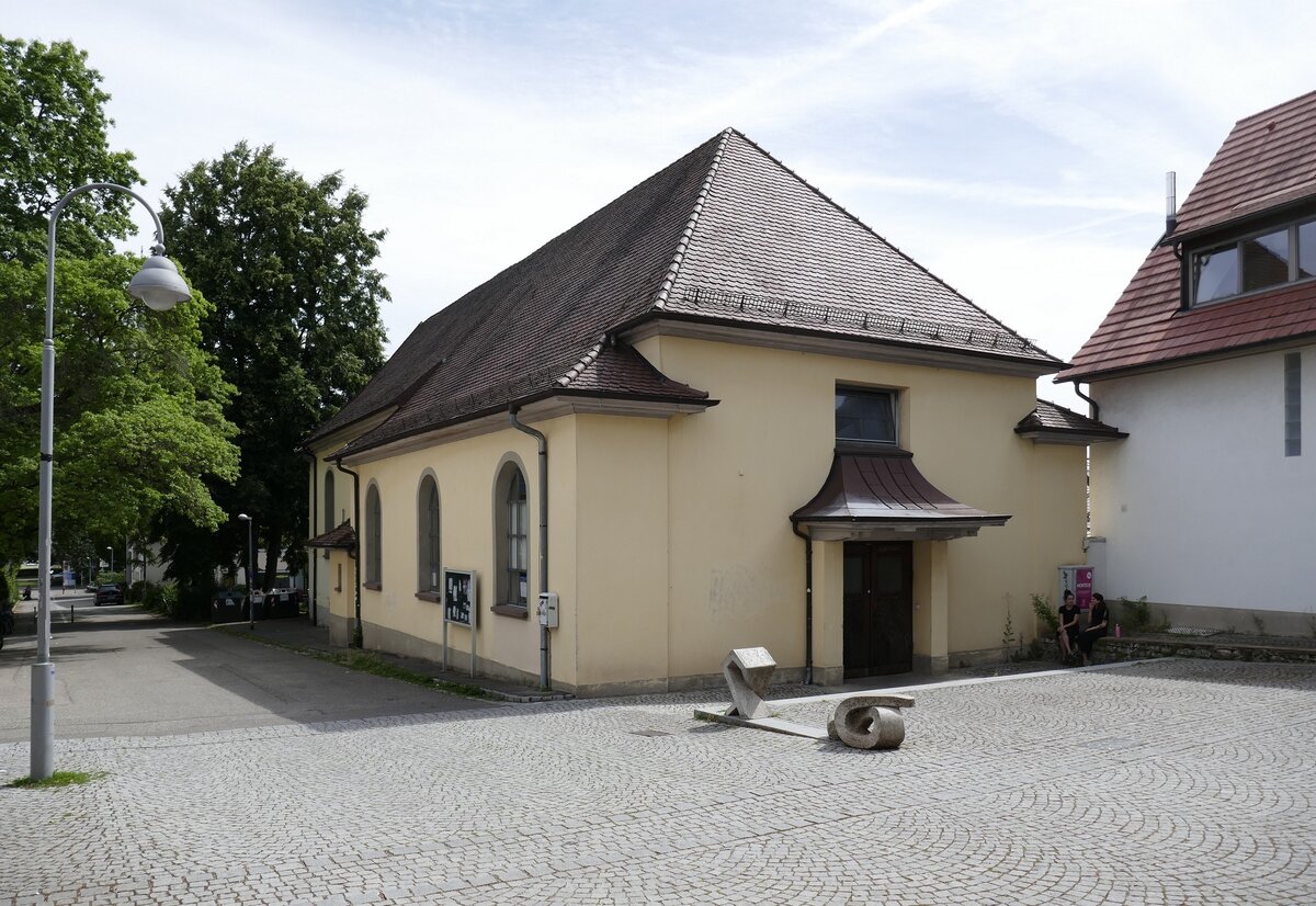 Freiburg-Littenweiler, die Wallfahrtskapelle besteht seit 1826, spter wurde sie zur Filialkirche von Kappel, bis 1957 war sie dann die Pfarrkirche von Littenweiler, Juli 2023