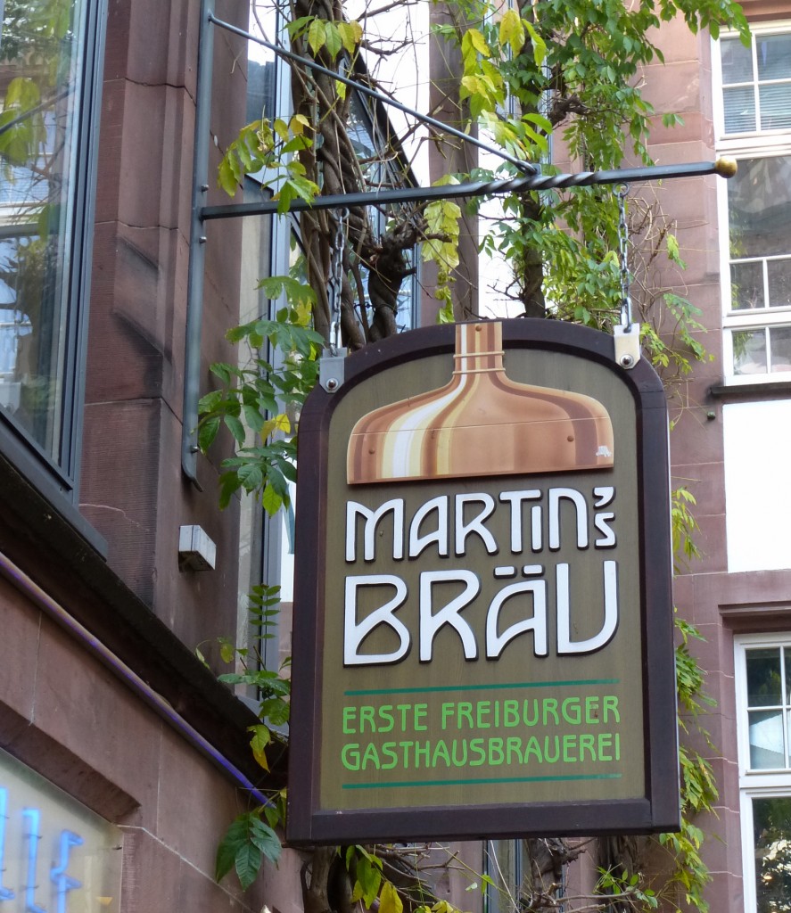 Freiburg,  Martin's Bru , 1.Freiburger Gasthausbrauerei, Dez.2013