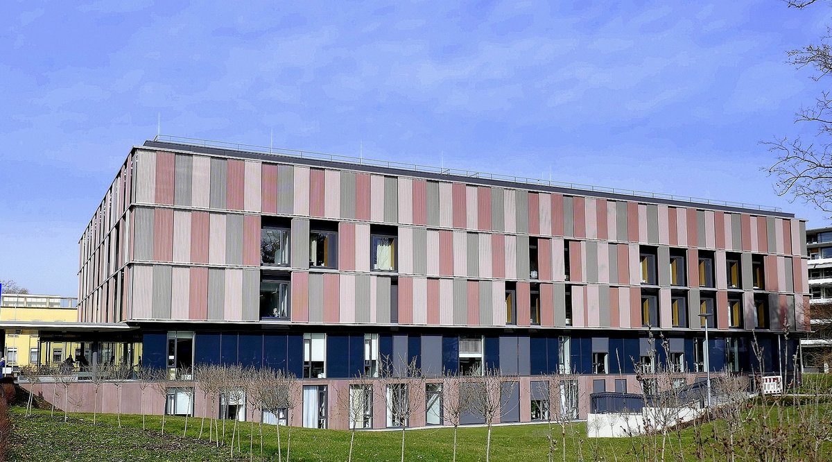 Freiburg, das Tumorzentrum der Universittsklinik, Feb.2021