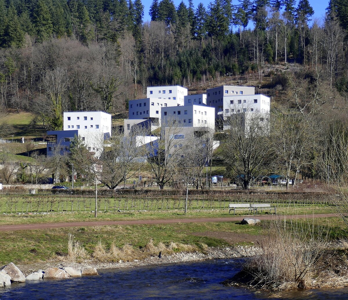 Freiburg, das Wohndorf fr die Studenten der UWC Robert-Bosch-Stiftung College, Feb.2022