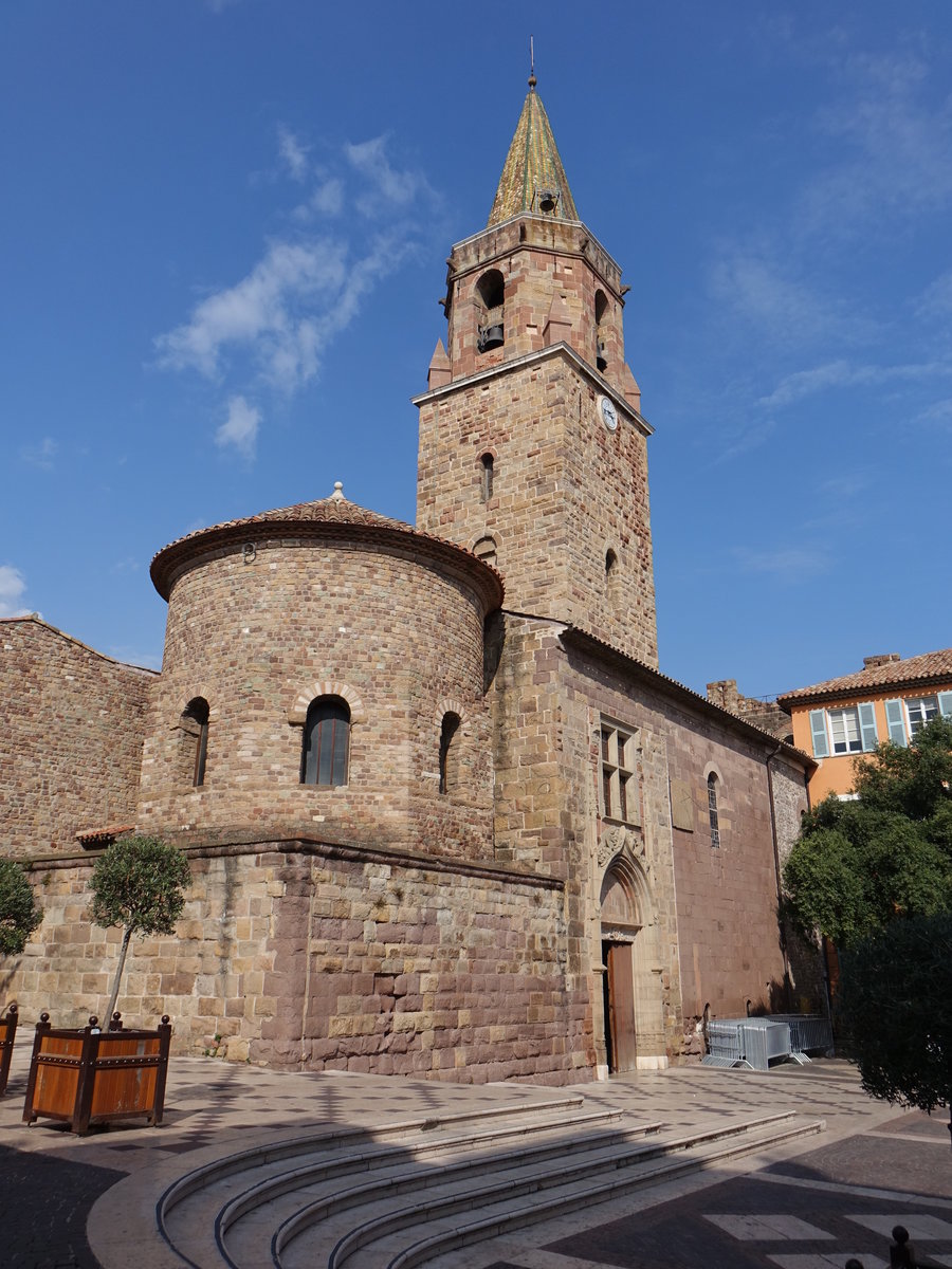 Frejus, Kathedrale St. Leonce, erbaut Ende des 10. Jahrhundert (27.09.2017)