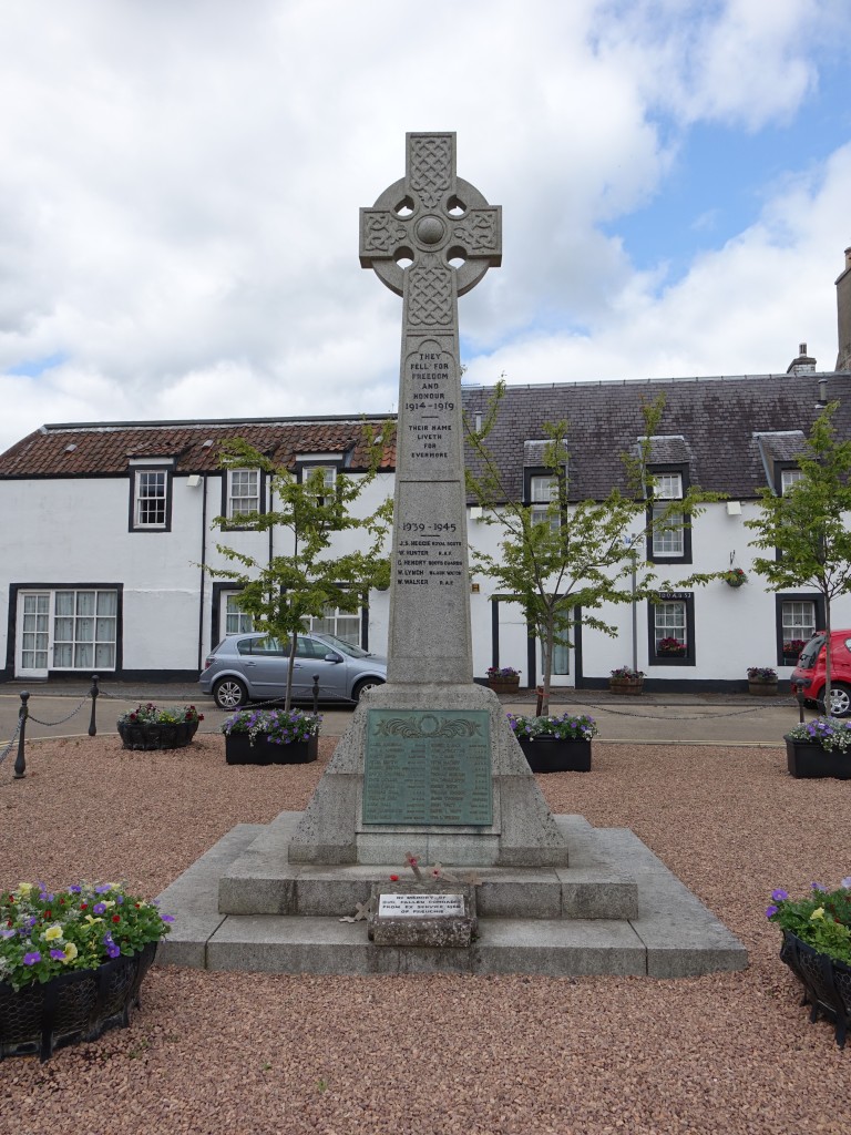 Freuchie, Market Cross am Marktplatz (09.07.2015)