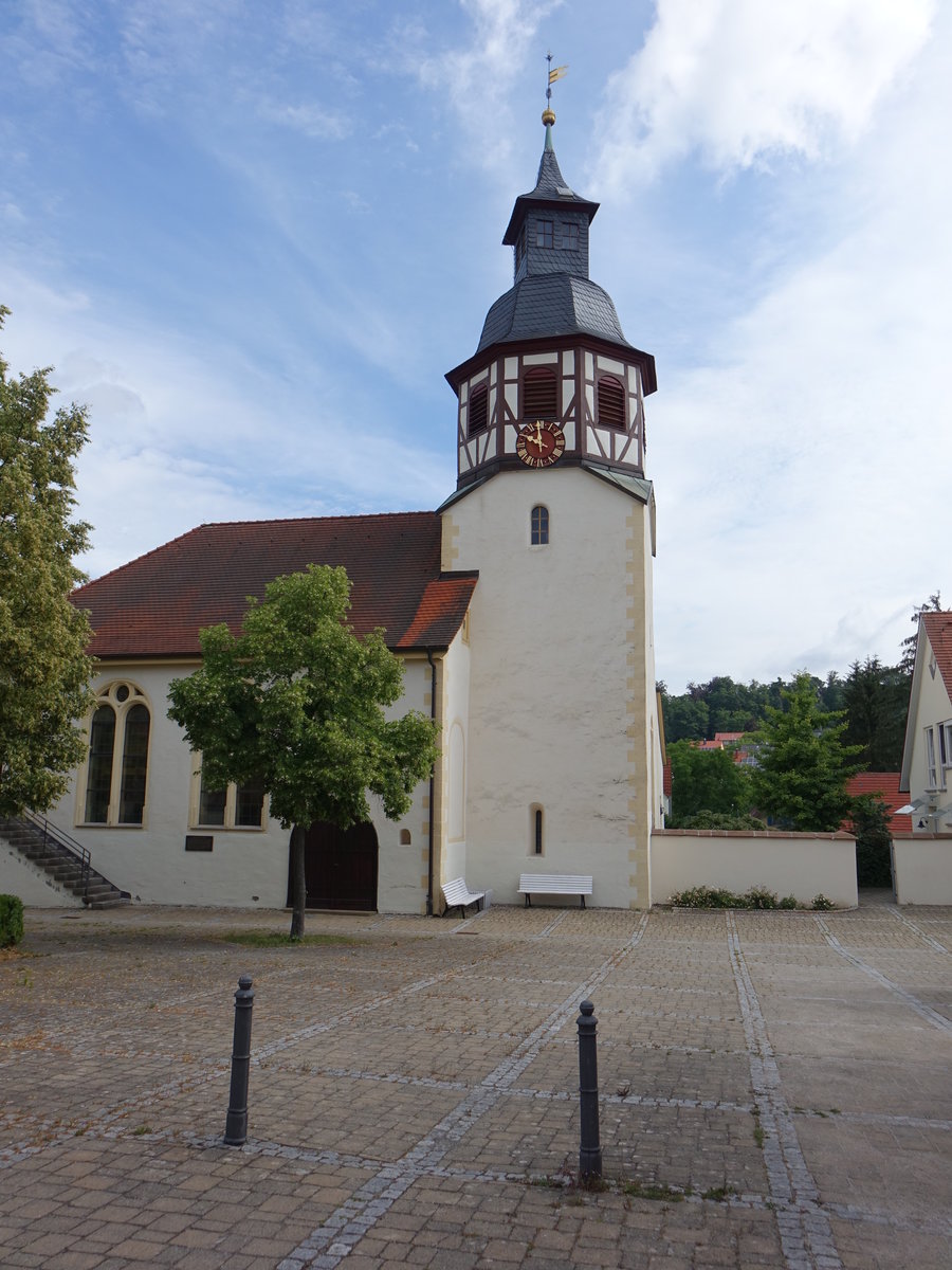 Freudental, evangelische Kirche, erbaut bis 1686 (24.06.2018)