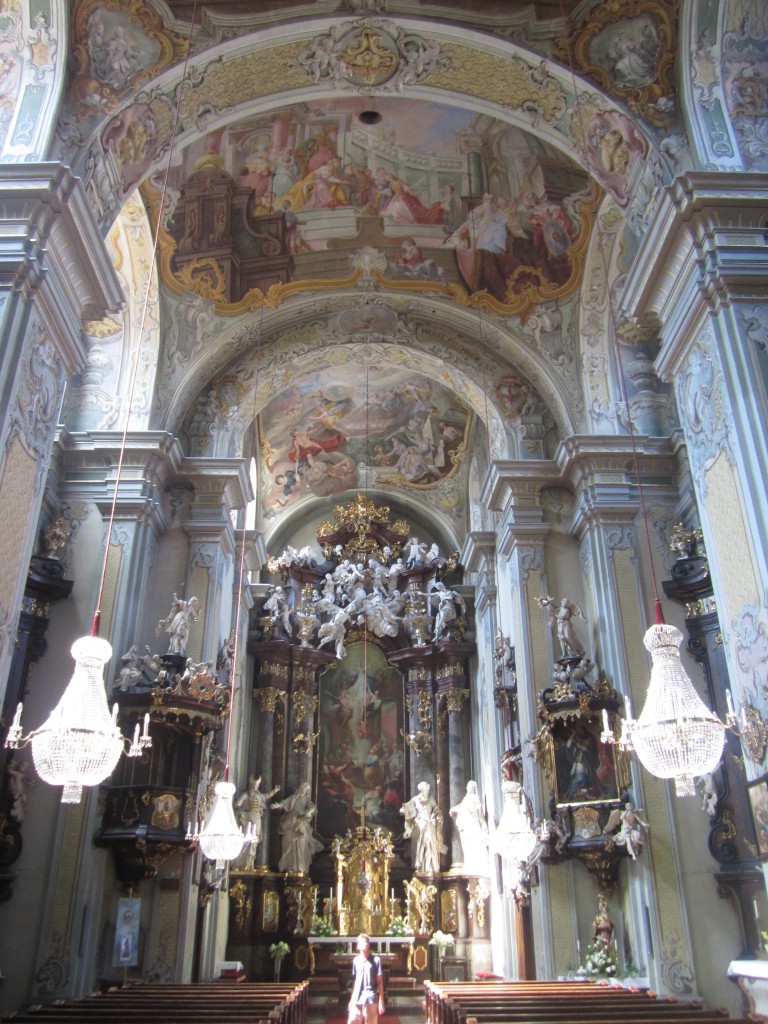 Frohnleiten, Maria Himmelfahrt Kirche, erbaut von 1679 bis 1689 von Jakob Schmerlaib (18.08.2013)