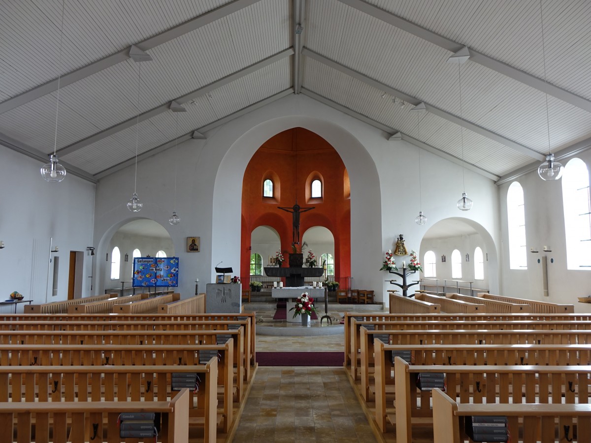 Frstenstein, Innenraum der Maria Himmelfahrt Kirche (25.05.2015)