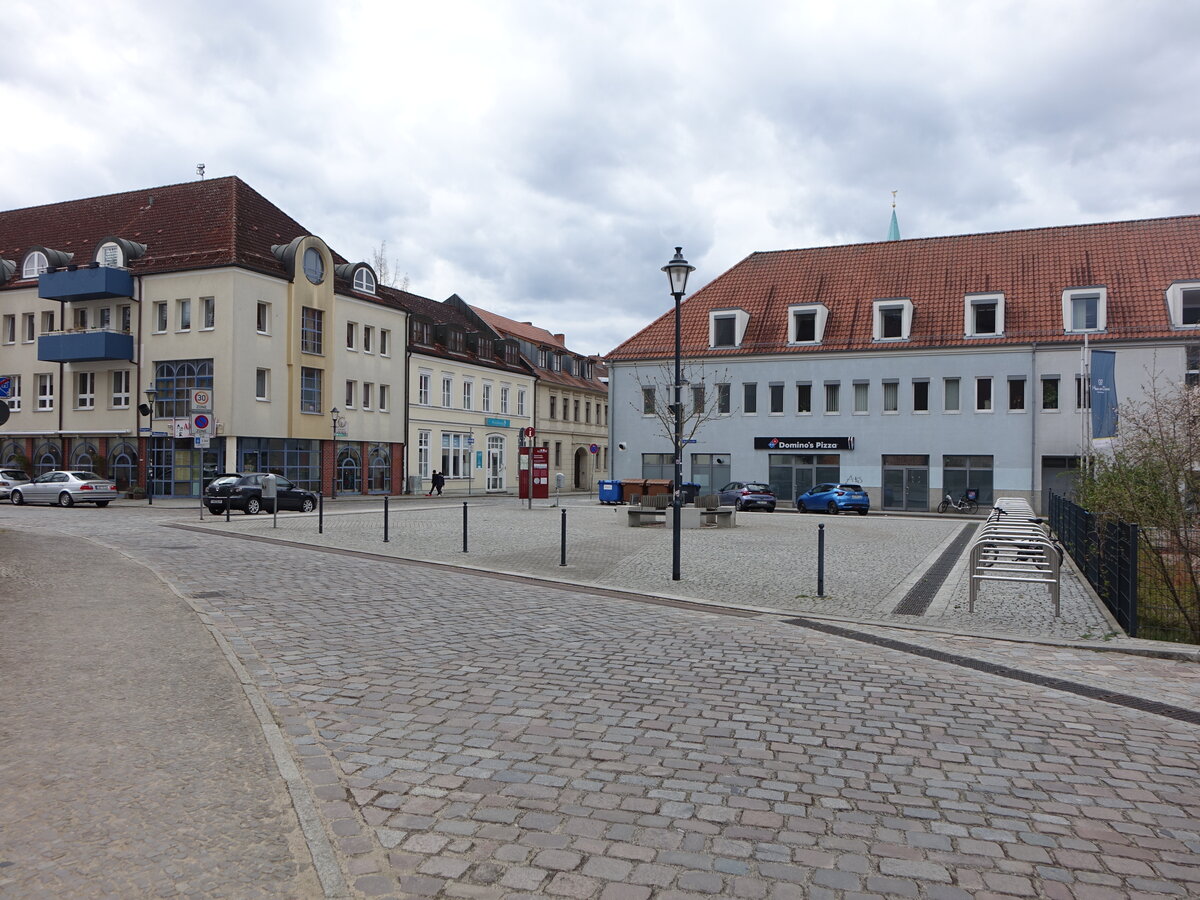 F�rstenwalde / Spree, H�user am Marktplatz (05.04.2026)