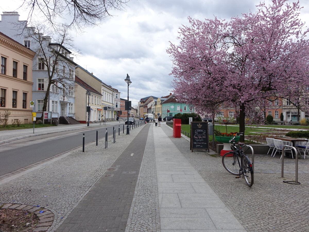 F�rstenwalde / Spree, H�user in der Rathausstra�e (05.04.2026)