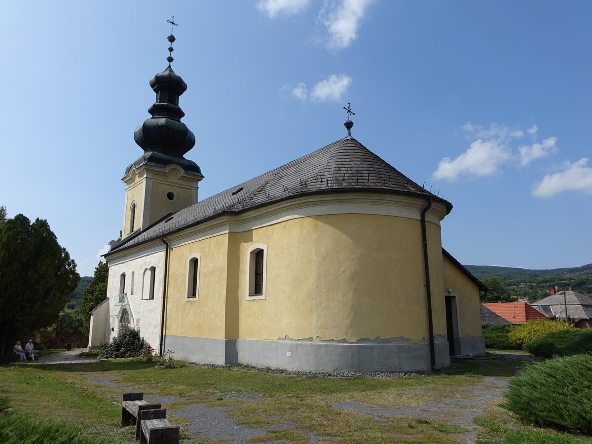 Fzer, katholische St. Istvan Kirche, barock erbaut bis 1759 (06.09.2018)