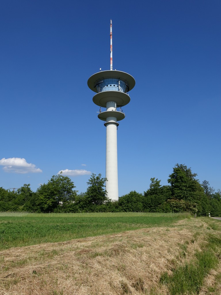 Funkturm bei Kemmathen bei Arberg, Mittelfranken (04.06.2015)