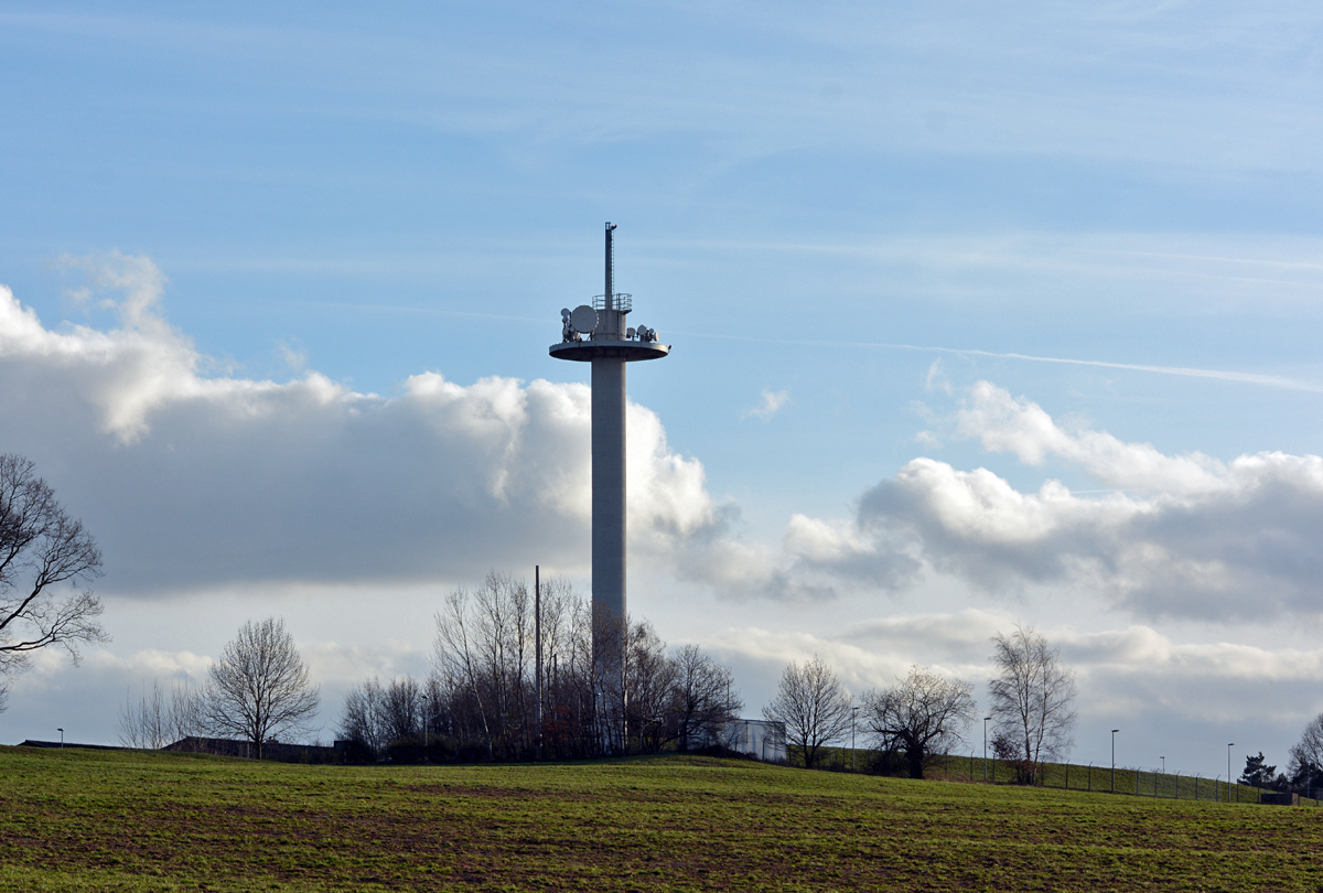 Funkturm im Billiger Wald bei Euskirchen - 02.04.2015