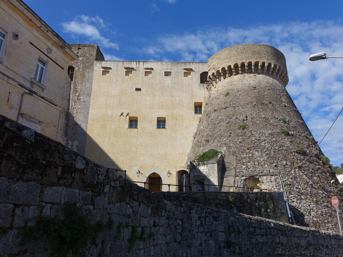Gaeta, Castello aus dem 8. Jahrhundert, heute Staatsgefngnis (21.09.2022)