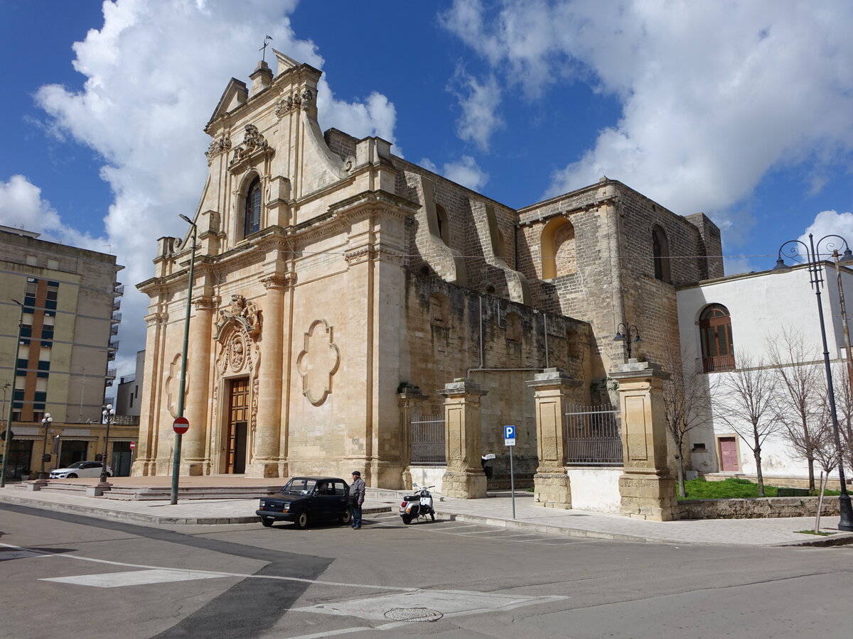 Galatina, Pfarrkirche della Madonna Immacolata an der Piazza Dante (02.03.2023)