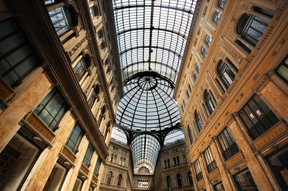 Galleria Umberto I in Neapel. Aufnahmedatum: 26. Juli 2011.