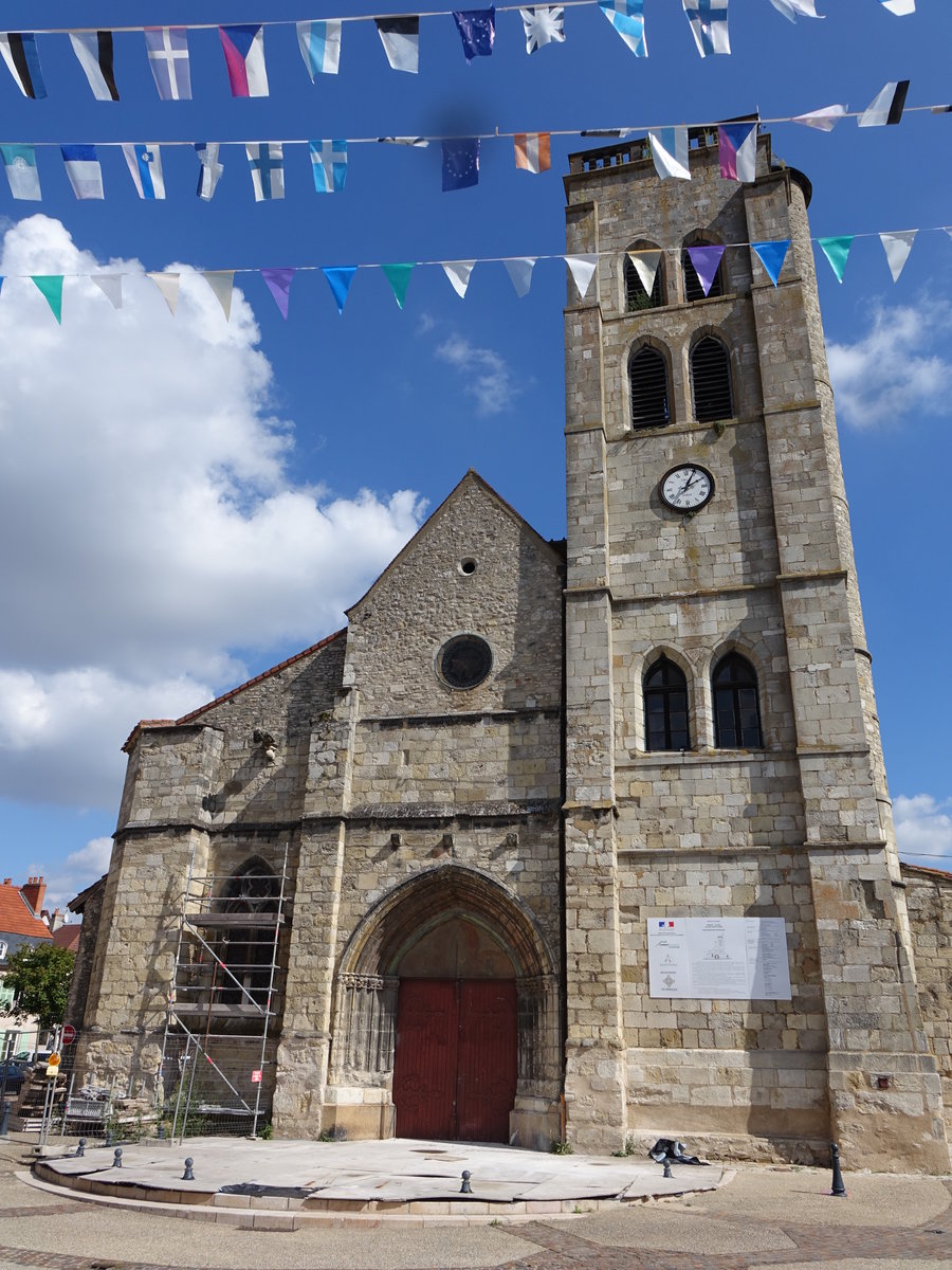 Gannat, gotische Sainte-Croix Kirche (20.09.2016)