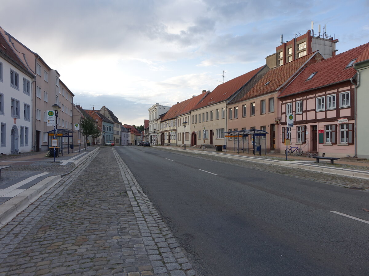 Gardelegen, historische Huser in der Sandstrae (09.08.2025)