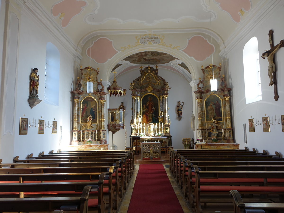 Garham, Altre in der kath. Pfarrkirche St. Nikolaus (22.10.2018)